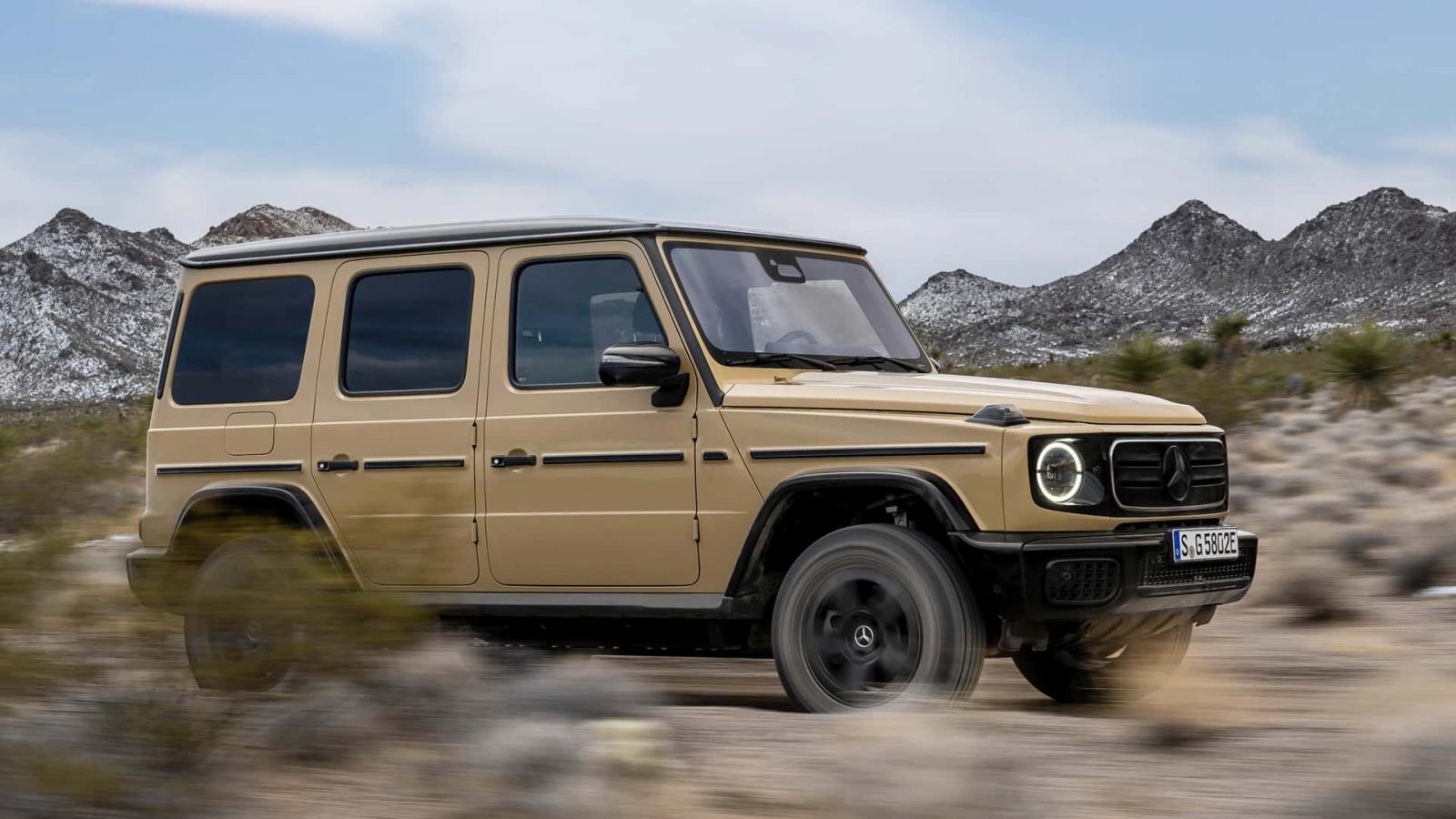 Η ηλεκτρική Mercedes G-Class ήρθε με 4 μοτέρ και κολοσσιαία ροπή! 